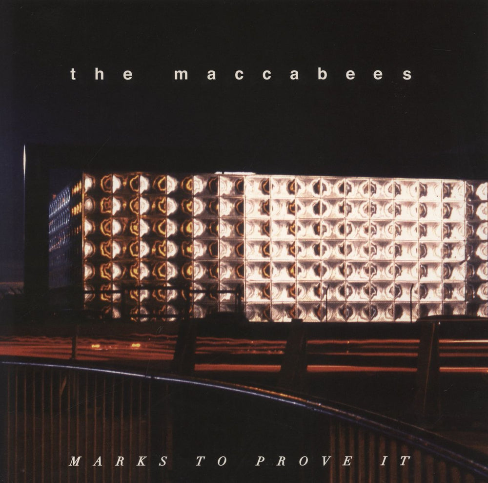 The Maccabees Marks To Prove It UK vinyl LP album (LP record) MACC4005