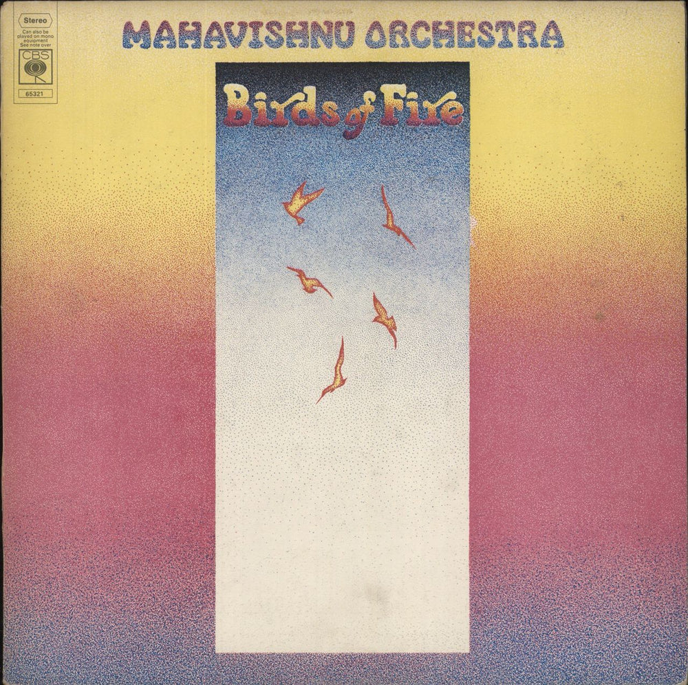 The Mahavishnu Orchestra Birds Of Fire - EX UK vinyl LP album (LP record) 65321