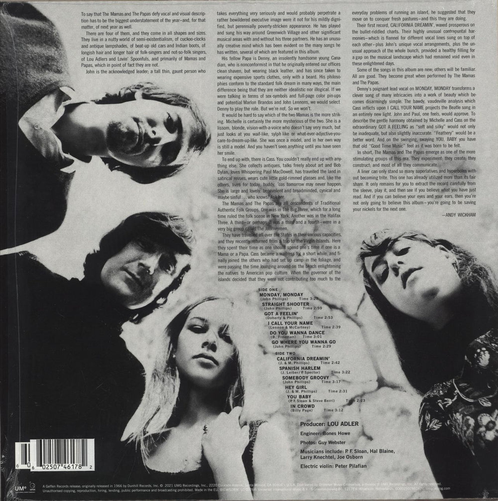 The Mama's And The Papa's If You Can Believe Your Eyes And Ears - Yellow Vinyl US vinyl LP album (LP record) 602507461782