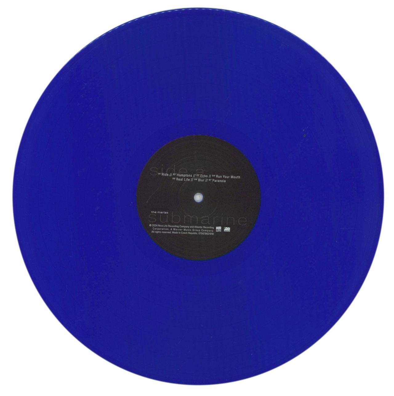 The Marías Submarine - Opaque Blue Jay - Water Cover US Vinyl LP