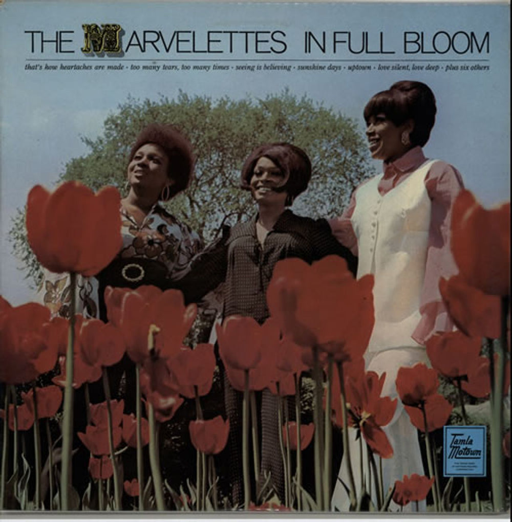 The Marvelettes In Full Bloom UK vinyl LP album (LP record) STML11145