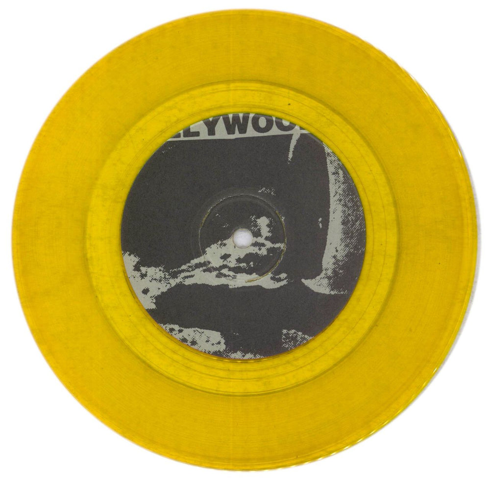 The Mercury Players Hollywood Or Bust - Yellow Translucent Vinyl US 7" vinyl single (7 inch record / 45) 6QF07HO841261