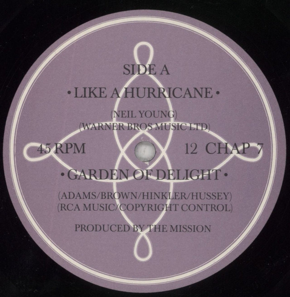 The Mission II - Like A Hurricane EP UK 12" vinyl single (12 inch record / Maxi-single) MIS12II314531