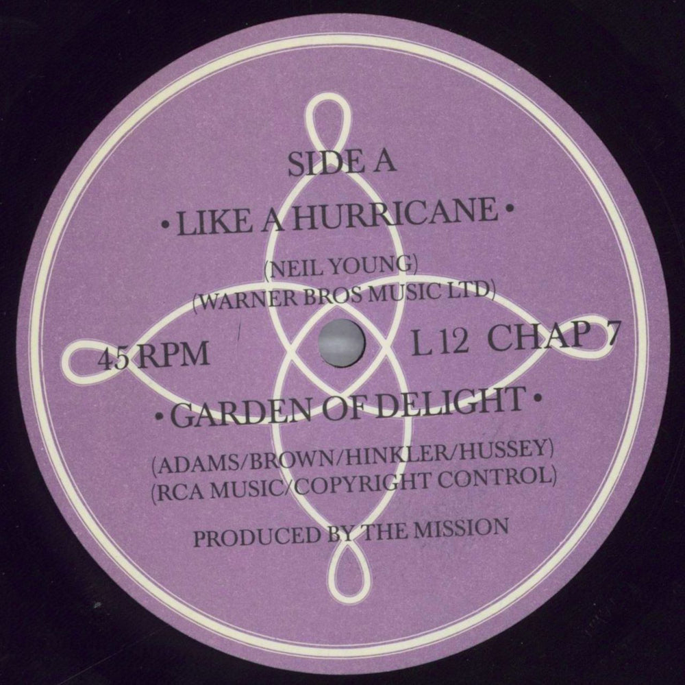 The Mission II - Like A Hurricane EP UK 12" vinyl single (12 inch record / Maxi-single) MIS12II466078