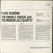 The Modern Jazz Quartet Place Vendôme UK vinyl LP album (LP record)