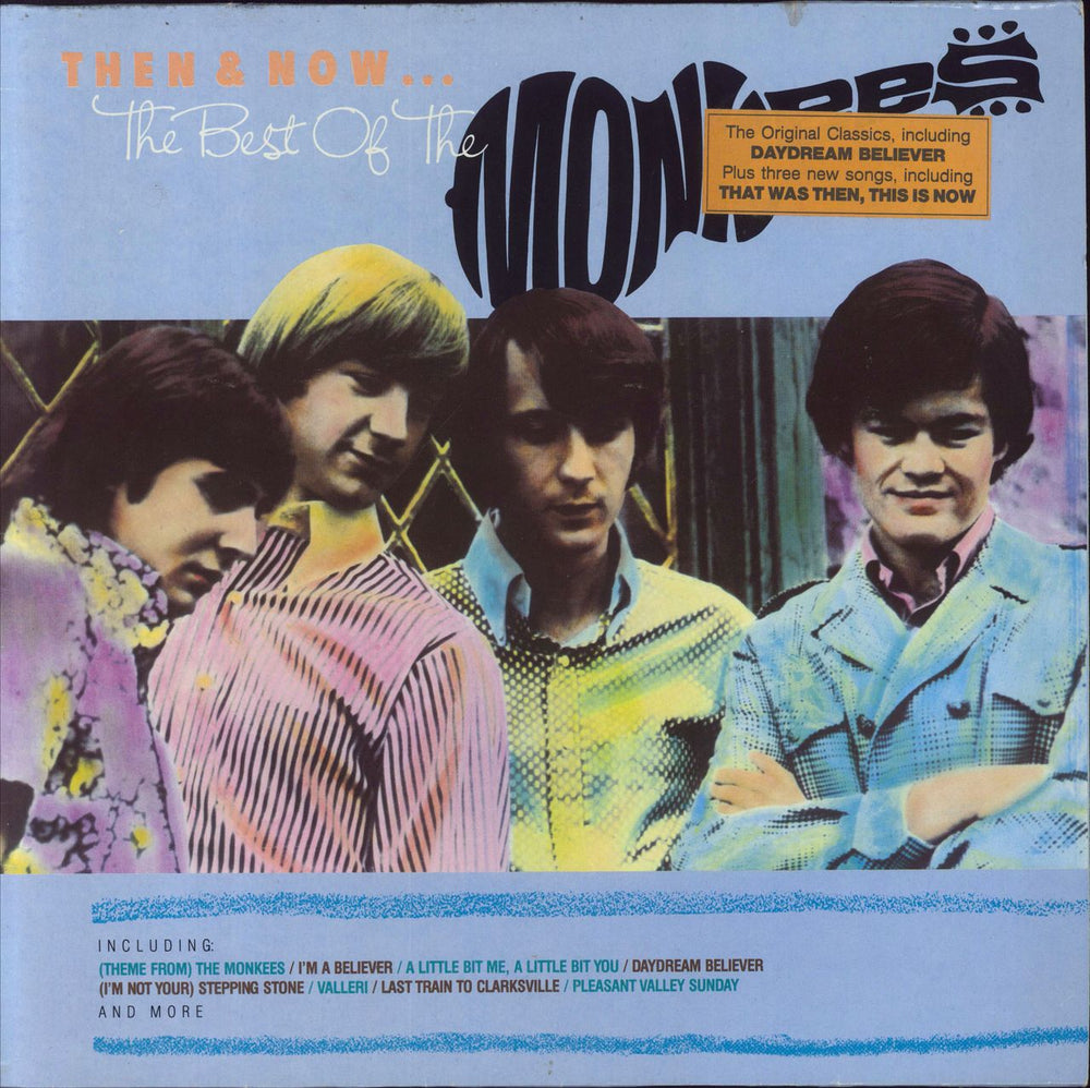 The Monkees The Best Of The Monkees + Hype-Sticker German vinyl LP album (LP record) 207874