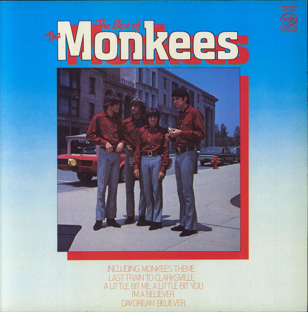 The Monkees The Best Of The Monkees UK vinyl LP album (LP record) MFP50499