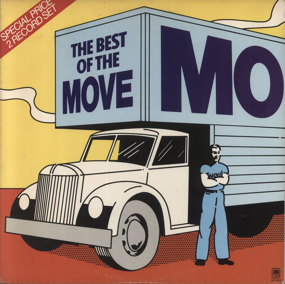 The Move The Best Of The Move US 2-LP vinyl record set (Double LP Album) SP-3625