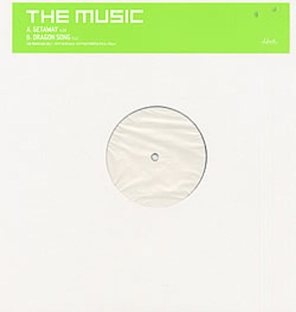 The Music Getaway UK Promo 12" vinyl single (12 inch record / Maxi-single) HUTTP162