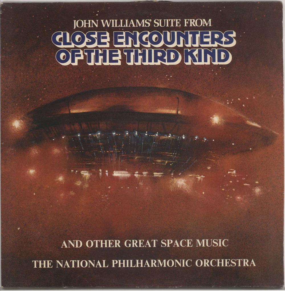 The National Philharmonic Orchestra Close Encounters Of The Third Kind And Other Great Space Music UK vinyl LP album (LP record) DMT2002