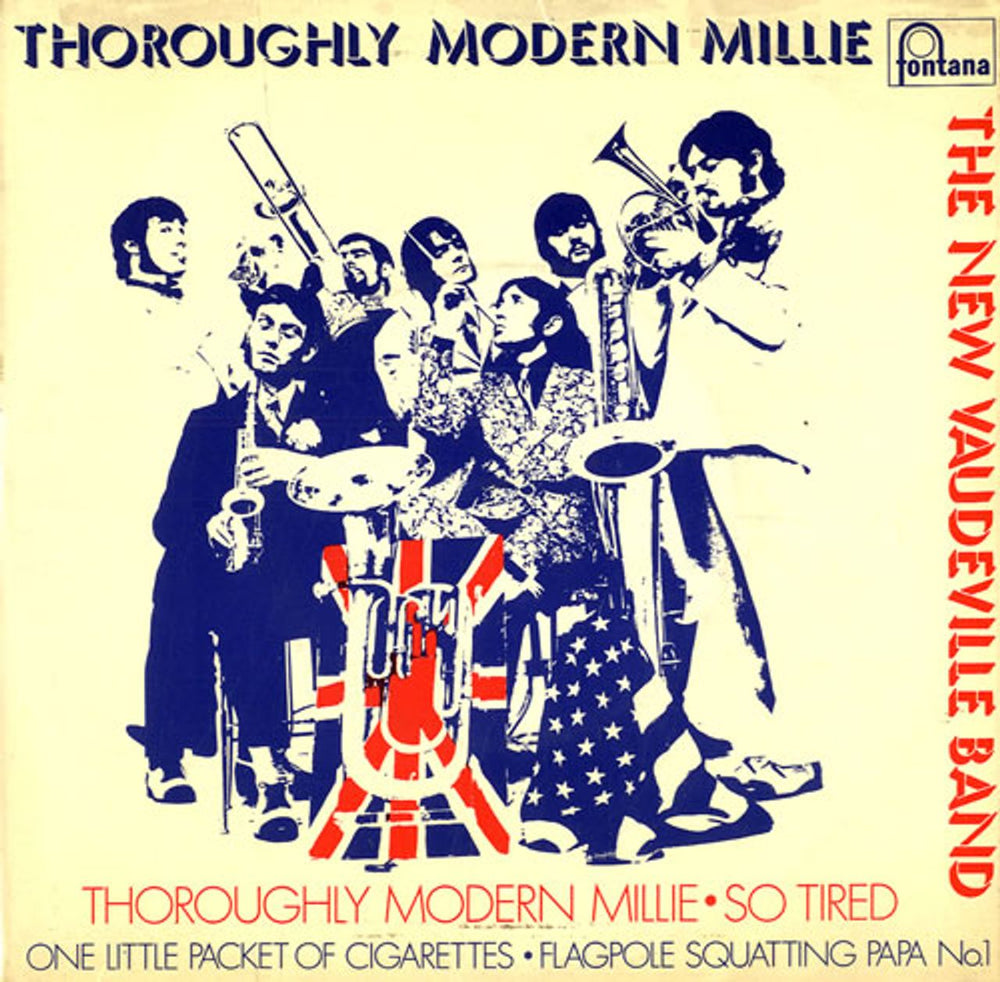 The New Vaudeville Band Thoroughly Modern Millie EP UK 7" vinyl single (7 inch record / 45) TE17497