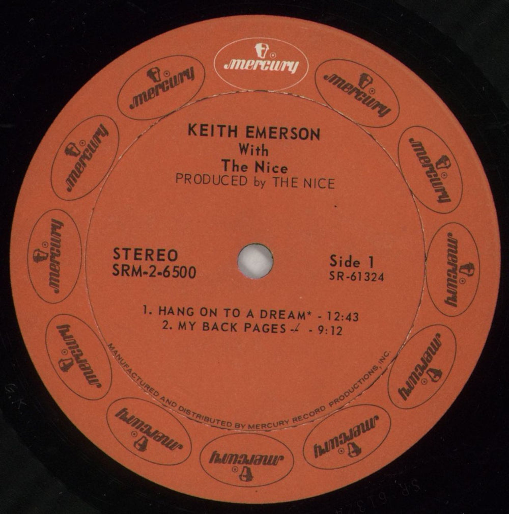 The Nice Keith Emerson With The Nice US 2-LP vinyl record set (Double LP Album) NCE2LKE381896