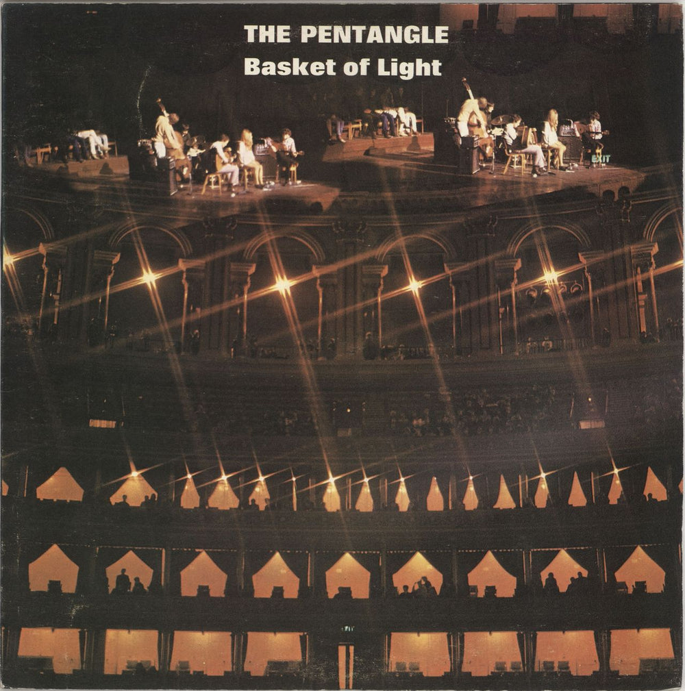 The Pentangle Basket Of Light - 2nd - EX UK vinyl LP album (LP record) TRA205