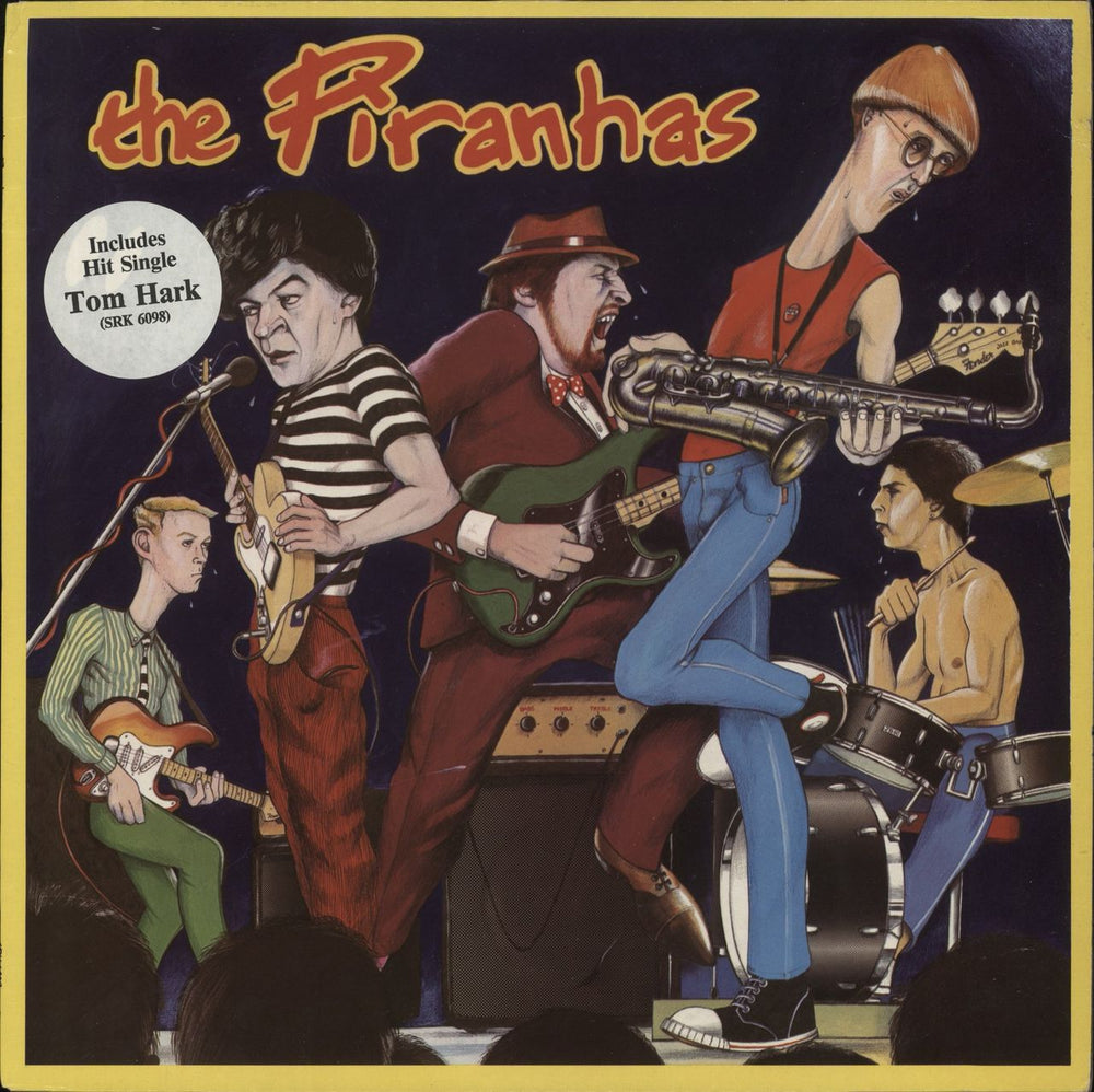 The Piranhas The Piranhas + Hype Sticker UK vinyl LP album (LP record) SRK6098
