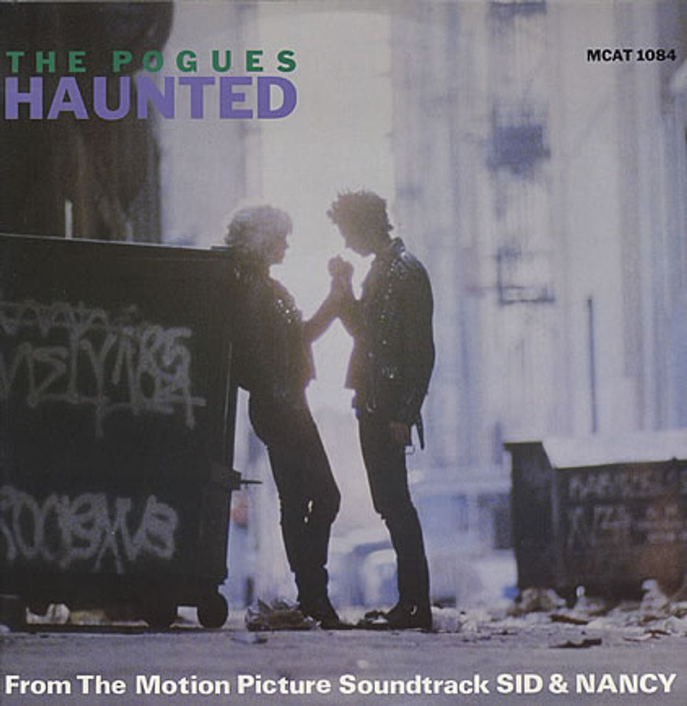 The Pogues Haunted UK 12" vinyl single (12 inch record / Maxi-single) MCAT1084