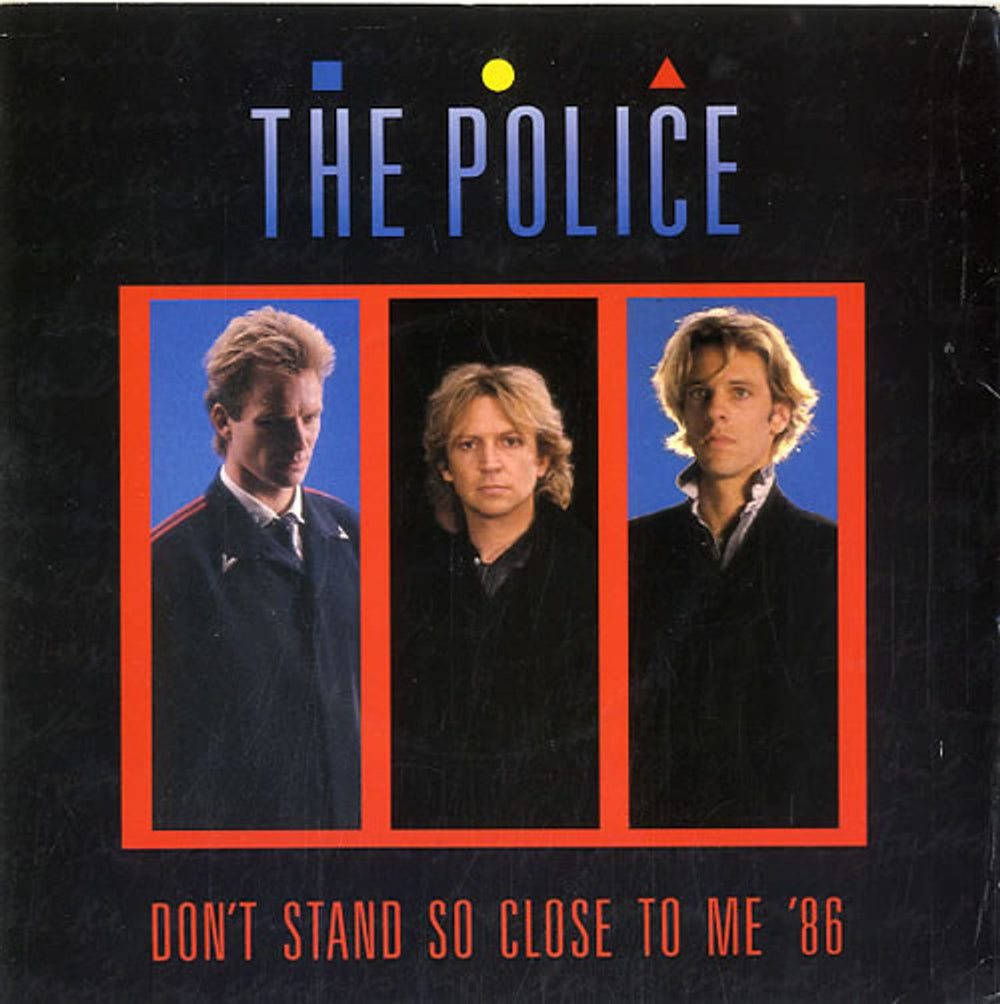 The Police Don't Stand So Close To Me '86 UK 7" vinyl single (7 inch record / 45) AM354