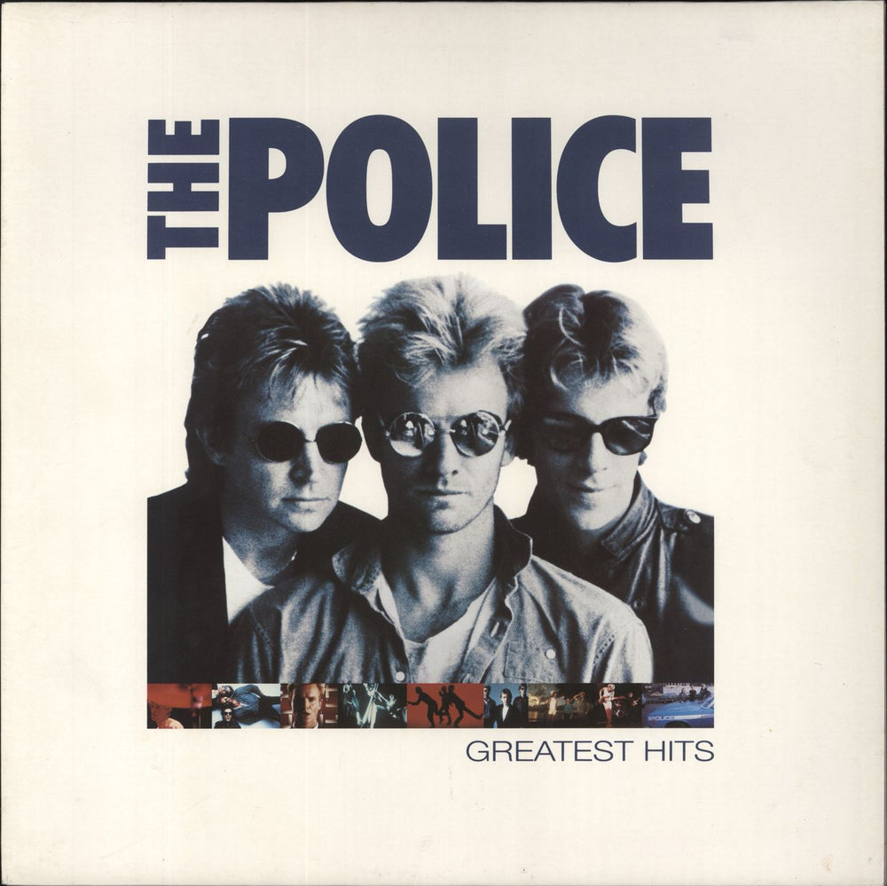 The Police Greatest Hits - EX UK vinyl LP album (LP record) 540030-1