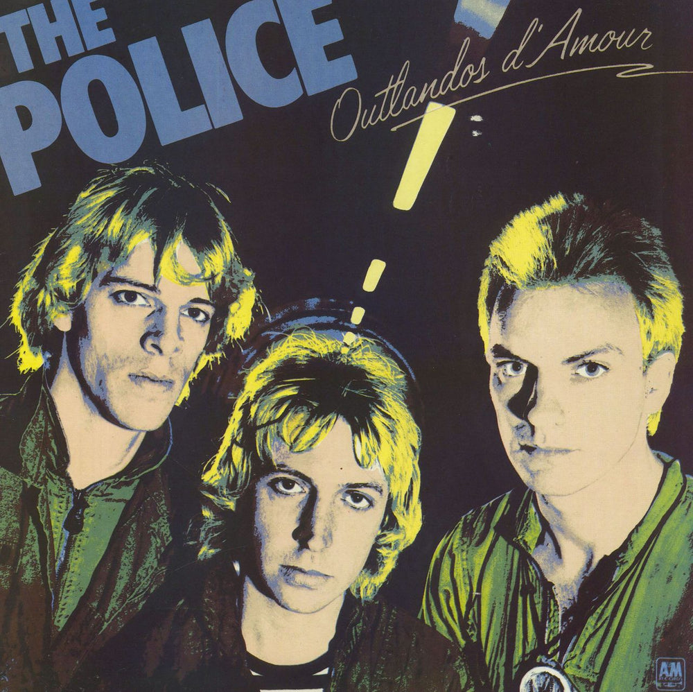 The Police Outlandos D'Amour - EX UK vinyl LP album (LP record) AMLH68502