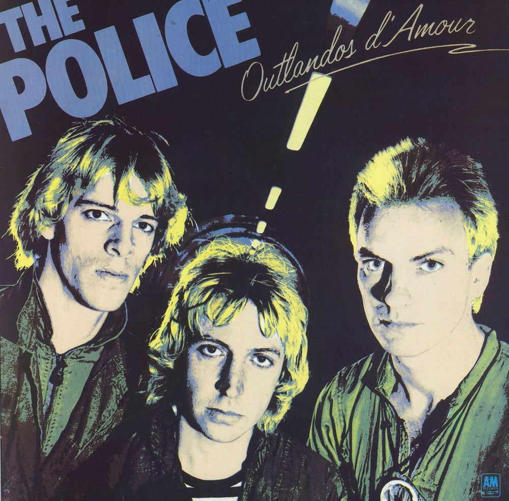 The Police Outlandos D'Amour - Gold labels UK vinyl LP album (LP record) AMLH68502