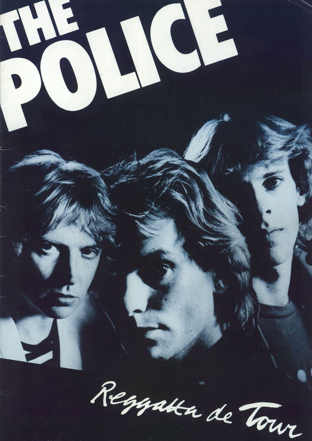 The Police Regatta De Tour UK tour programme TOUR PROGRAMME