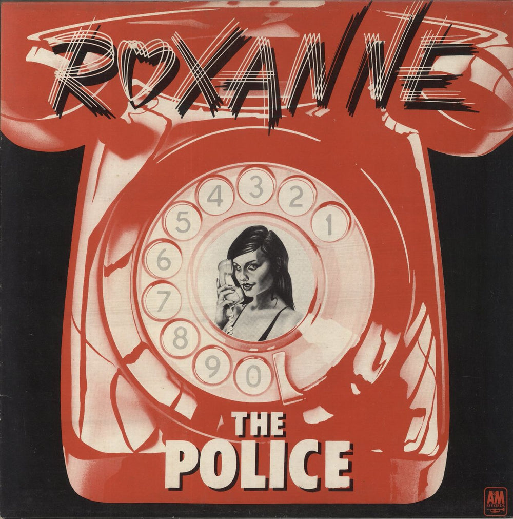 The Police Roxanne - EX UK 12" vinyl single (12 inch record / Maxi-single) AMS7348