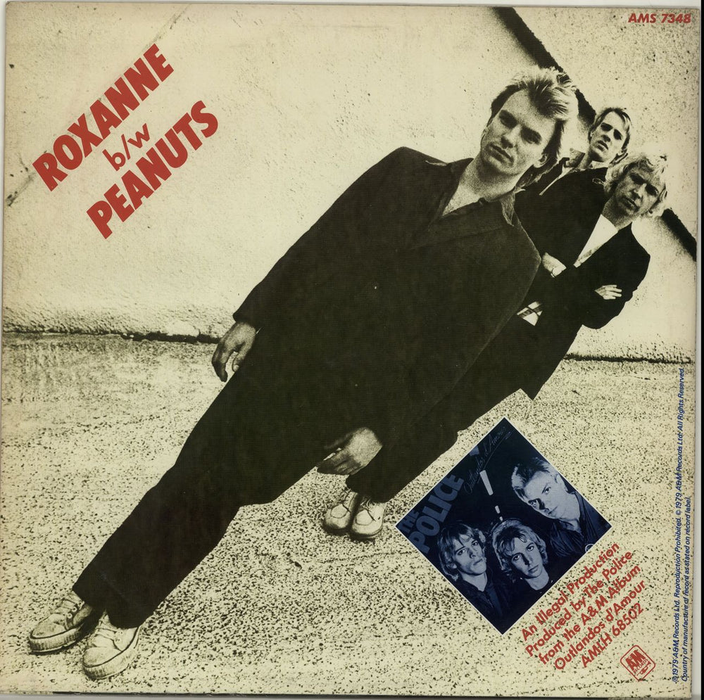 The Police Roxanne - Group sleeve UK 12" vinyl single (12 inch record / Maxi-single) POL12RO654837