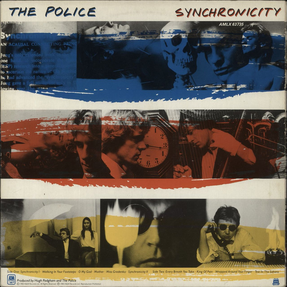 The Police Synchronicity - 1st - EX UK vinyl LP album (LP record)