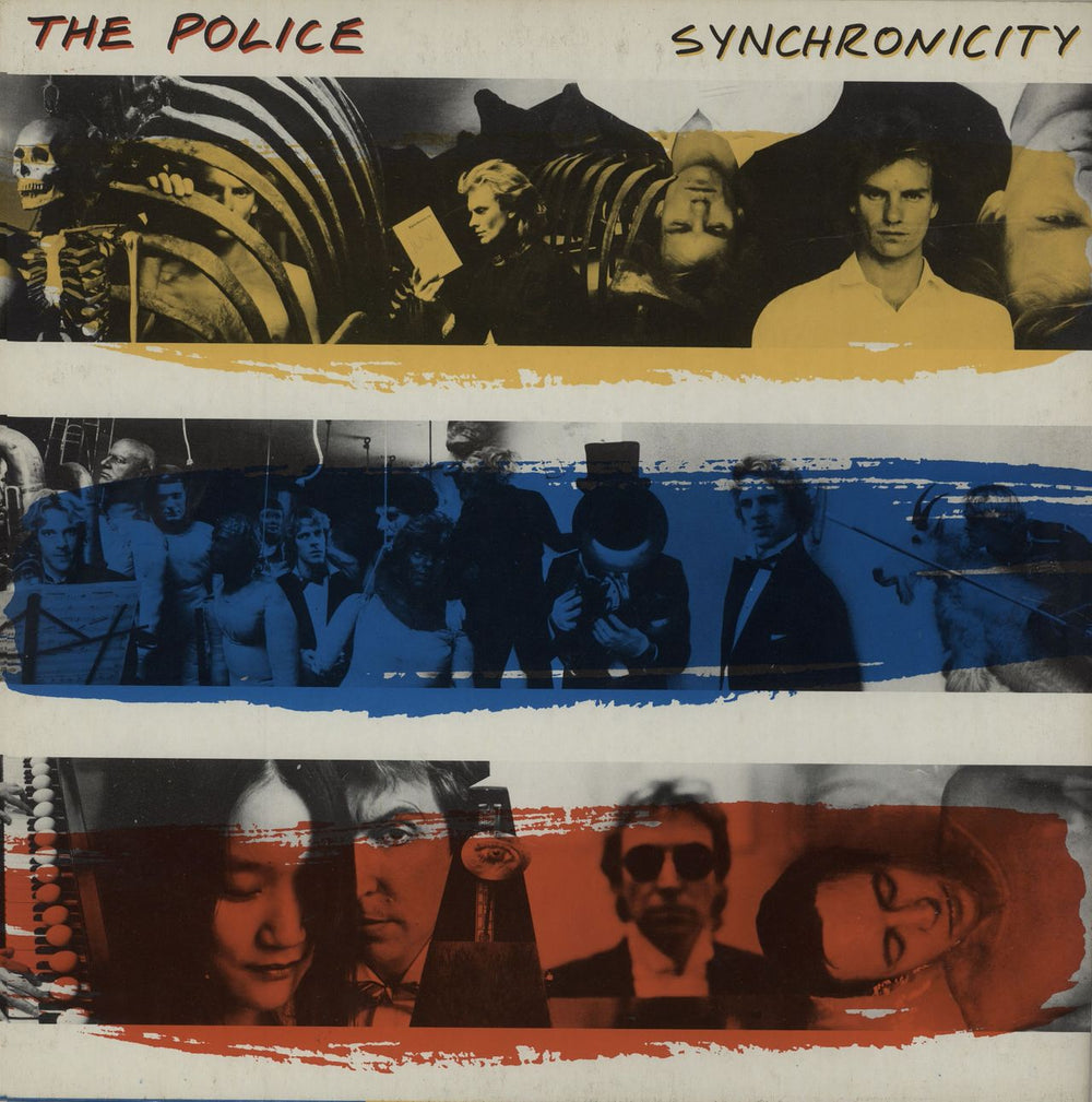 The Police Synchronicity - 1st UK vinyl LP album (LP record) AMLX63735