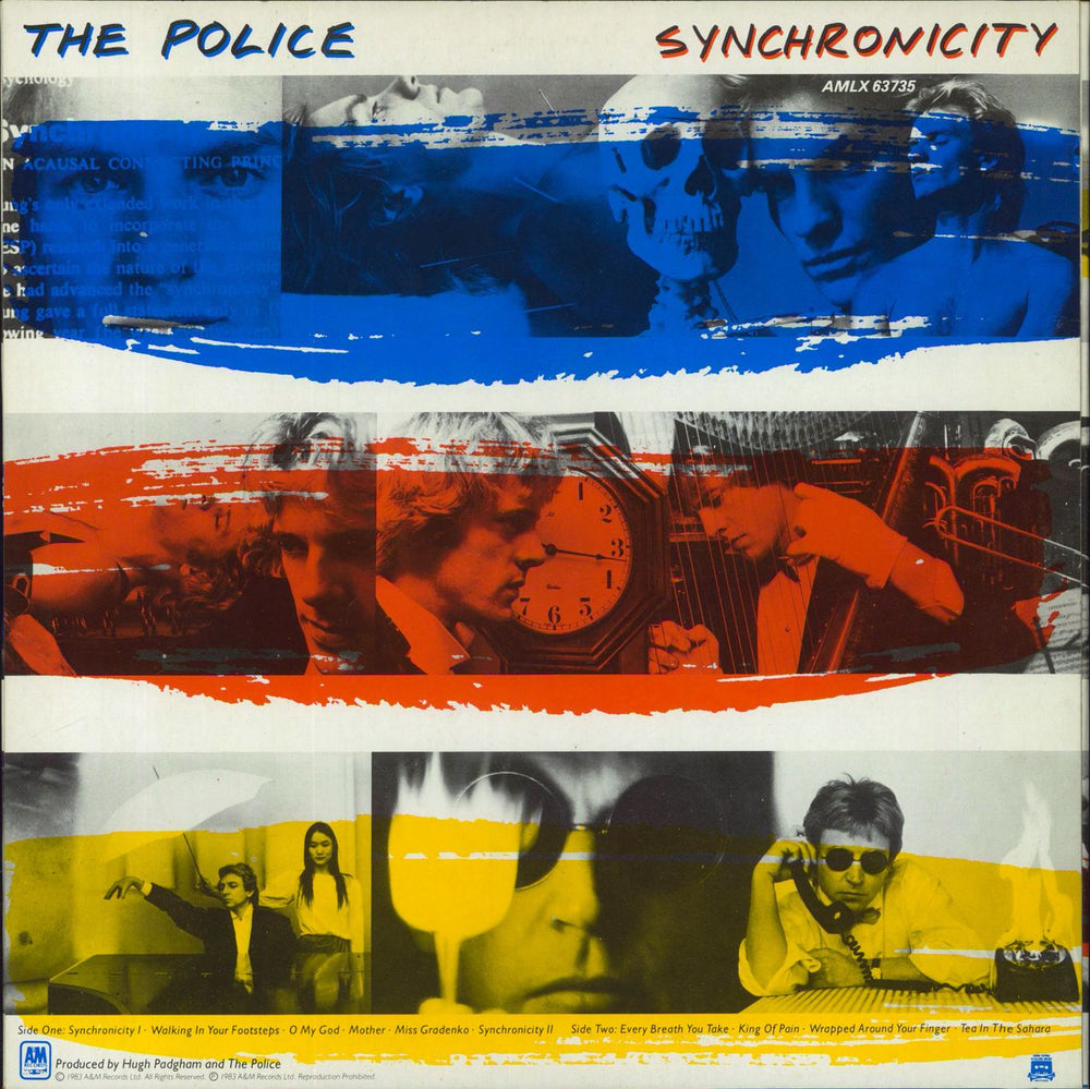 The Police Synchronicity Dutch vinyl LP album (LP record)