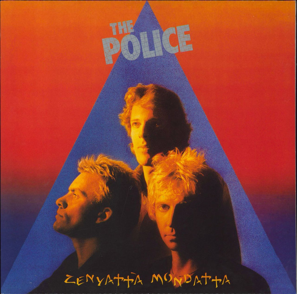 The Police Zenyatta Mondatta UK vinyl LP album (LP record) 080461-3