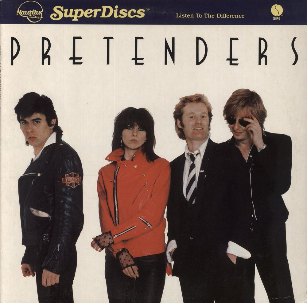 The Pretenders Pretenders - Nautilus Superdisc US vinyl LP album (LP record) NR38