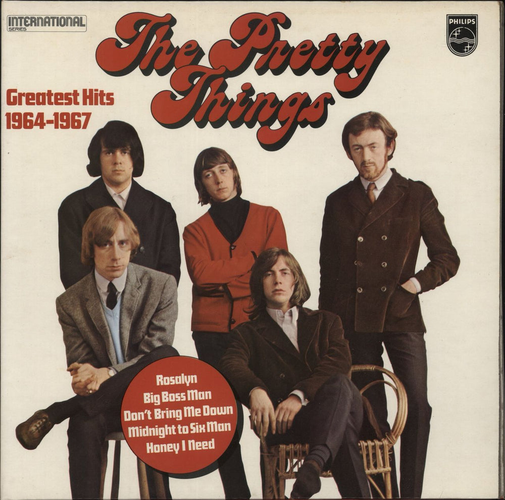 The Pretty Things Greatest Hits 1964-1967 UK 2-LP vinyl record set (Double LP Album) 6625015