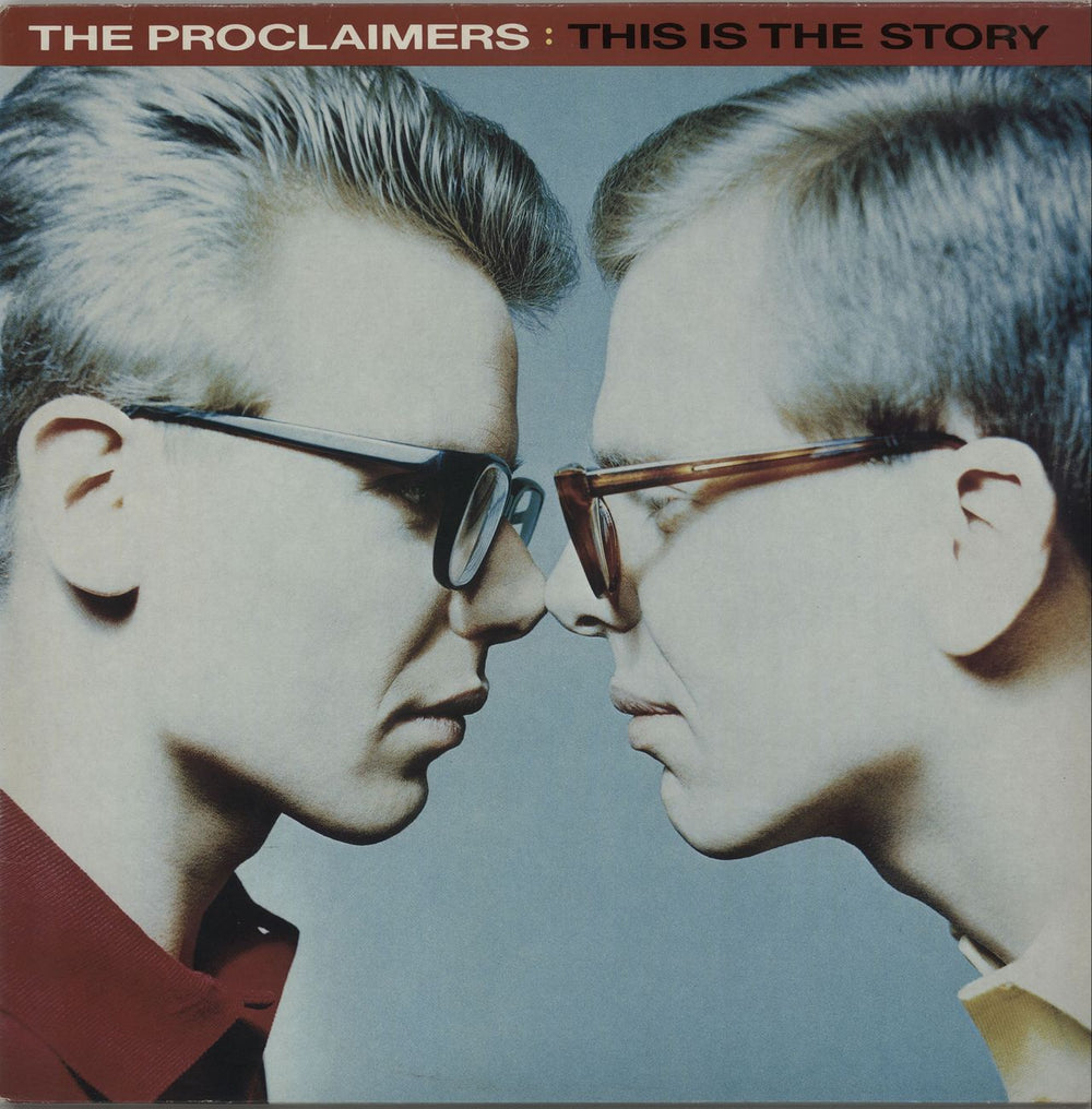 The Proclaimers This Is The Story - 1st + Inner UK vinyl LP album (LP record) CHR1602