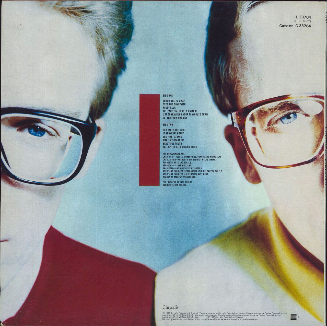 The Proclaimers This Is The Story Australian Vinyl LP — RareVinyl.com