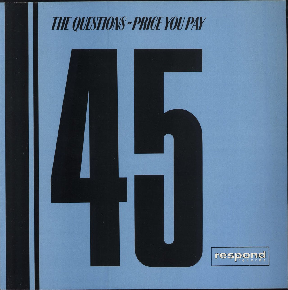 The Questions Price You Pay UK 12" vinyl single (12 inch record / Maxi-single) KOBX702