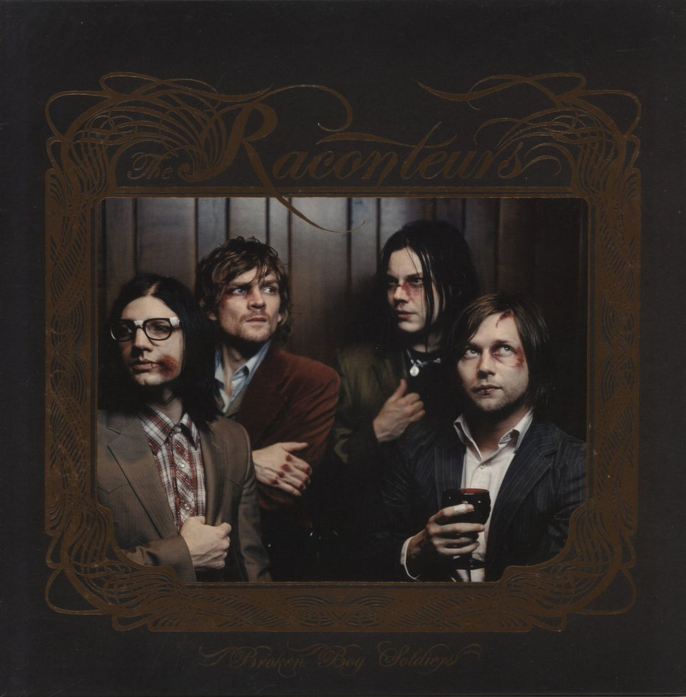 The Raconteurs Broken Boy Soldiers - EX UK vinyl LP album (LP record) XLLP196X