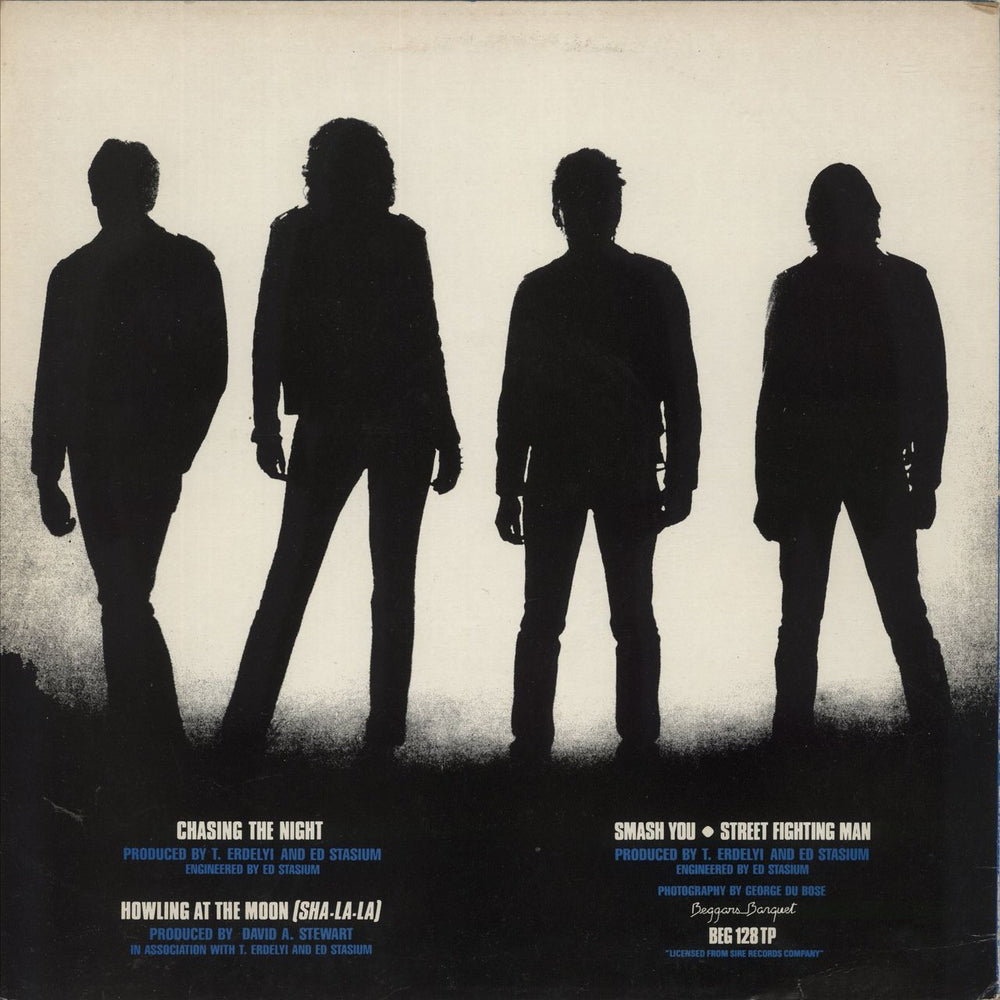 The Ramones Chasing The Night / Howling At The Moon [Sha-La-La] - VG UK 12" vinyl single (12 inch record / Maxi-single)