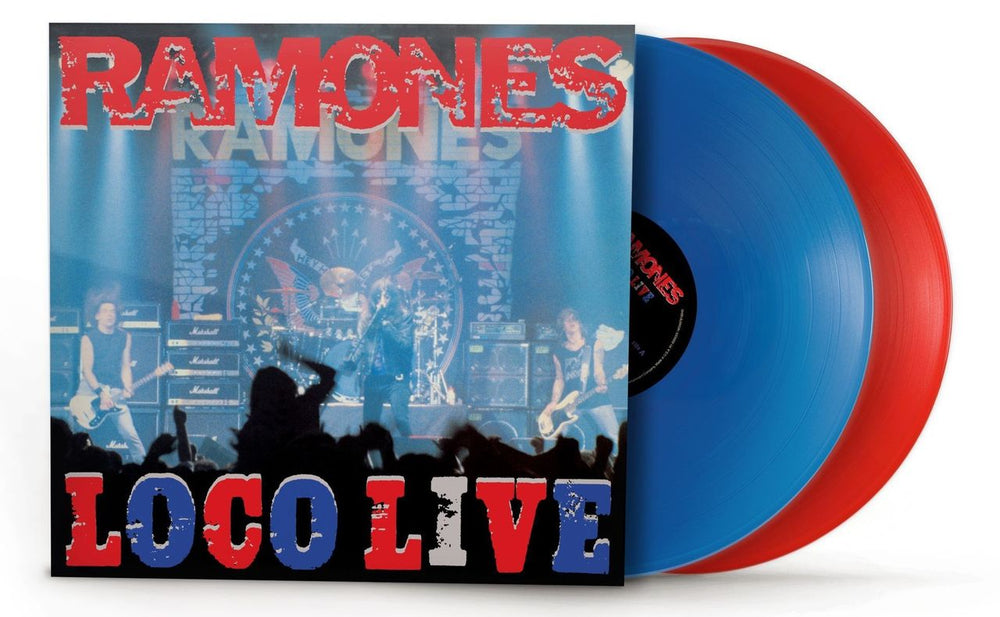 The Ramones Loco Live - RSD 2025 - Blue & Red Vinyl - Sealed UK vinyl LP album (LP record) RAMLPLO862276