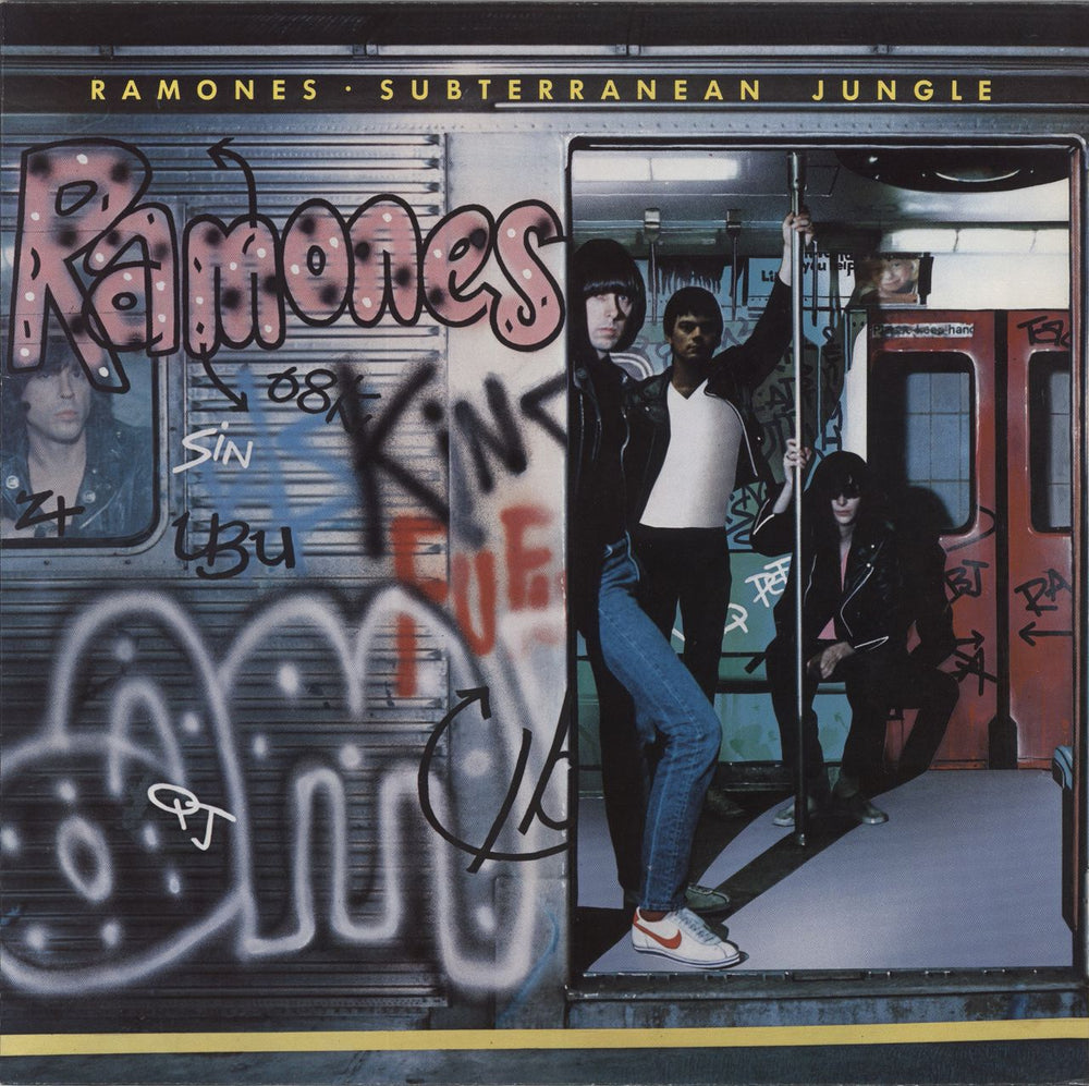 The Ramones Subterranean Jungle - EX German vinyl LP album (LP record) 92-3800-1