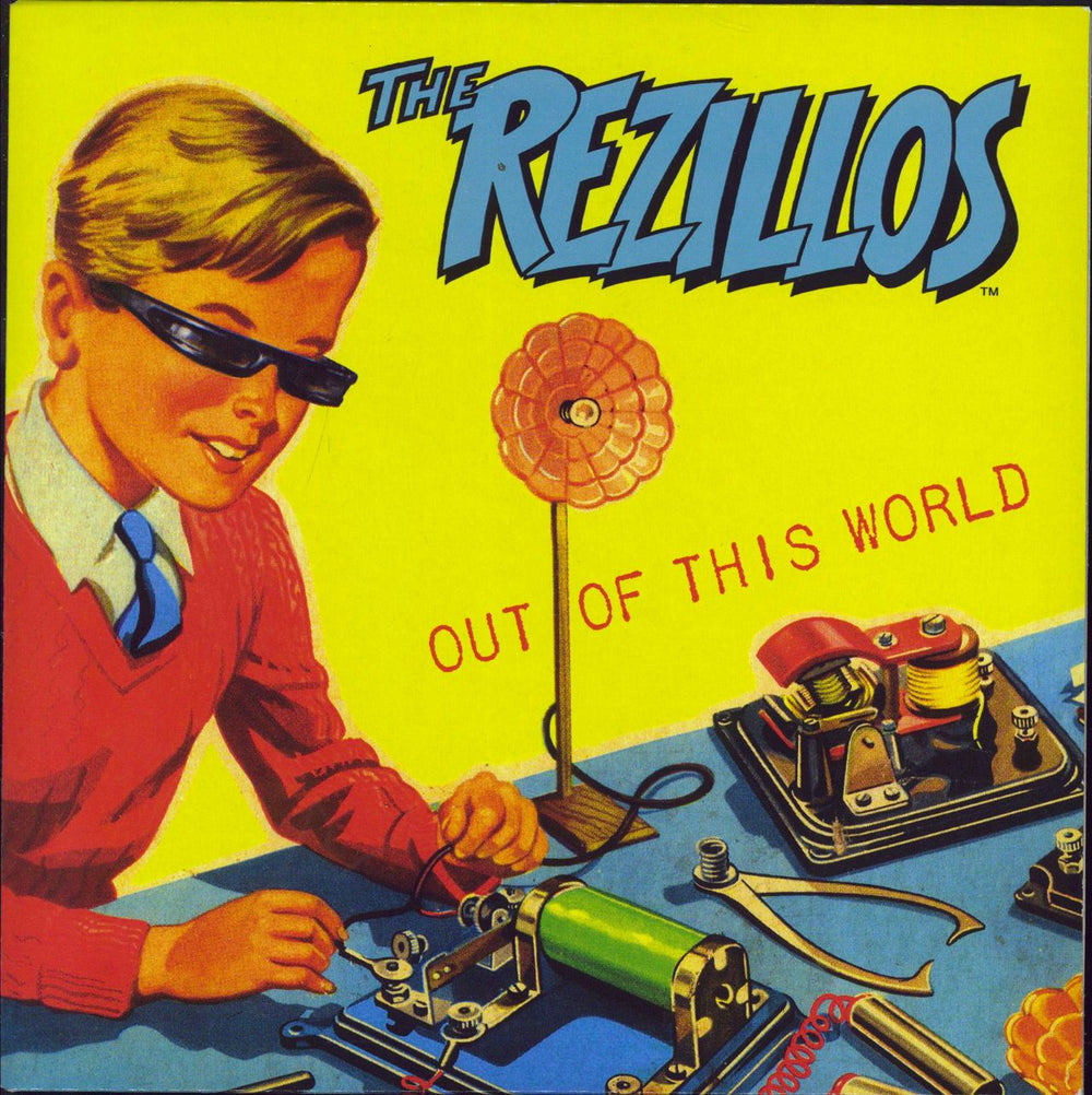 The Rezillos Out Of This World - Numbered Sleeve UK 7" vinyl single (7 inch record / 45) REZILL01