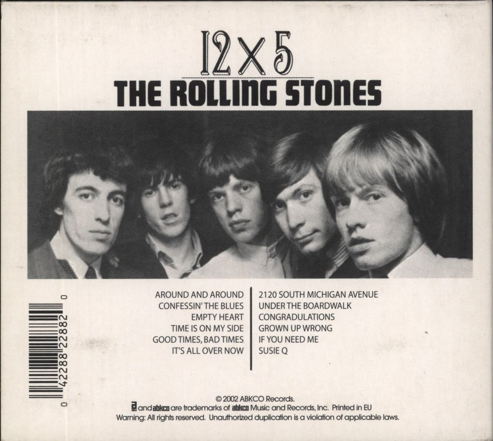 The Rolling Stones 12 x 5 UK super audio CD SACD 042288228820