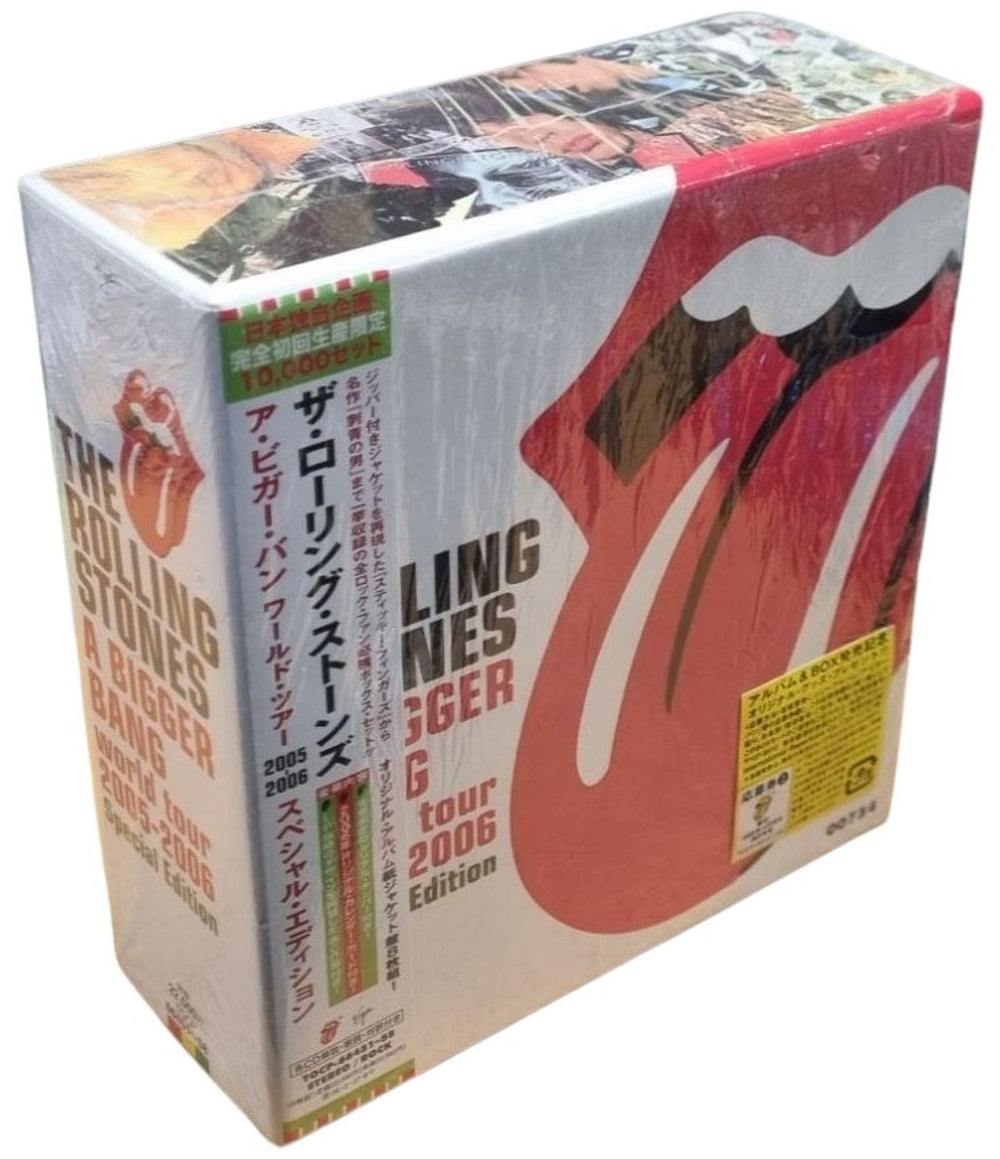 The Rolling Stones A Bigger Bang World Tour 2005 - 2006 Japanese CD Album Box Set TOCP-66451~58