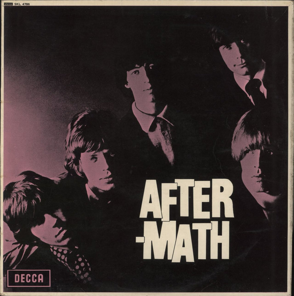 The Rolling Stones Aftermath - 3rd - Export - VG UK vinyl LP album (LP record) SKL4786