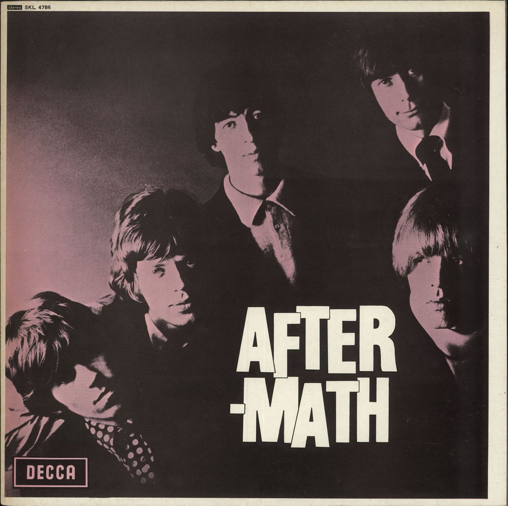 The Rolling Stones Aftermath - 5th UK vinyl LP album (LP record) SKL4786