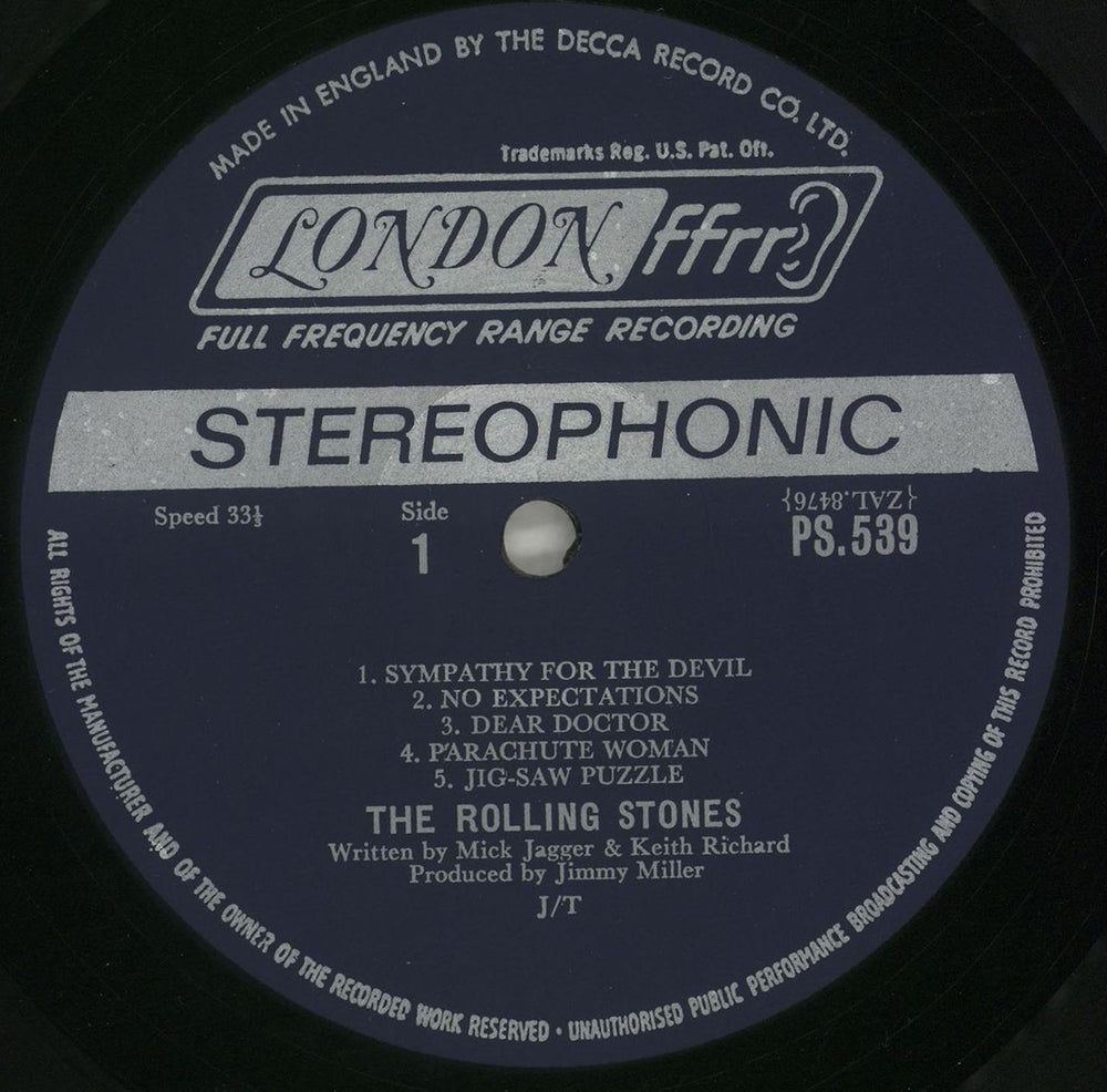 The Rolling Stones Beggars Banquet + Flexi + Obi insert Japanese vinyl LP album (LP record) ROLLPBE365457