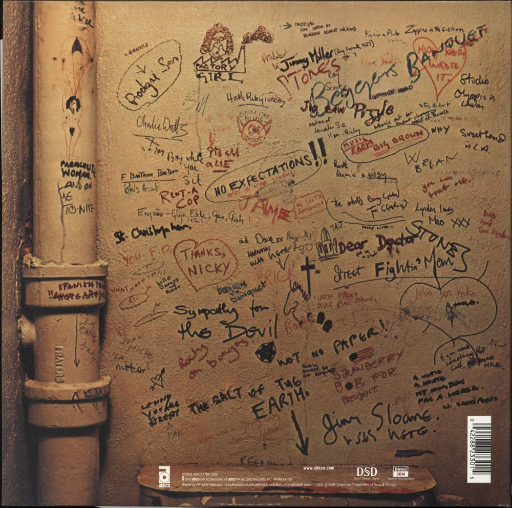 The Rolling Stones Beggars Banquet - Remastered 180 Gram UK vinyl LP album (LP record) 8823301