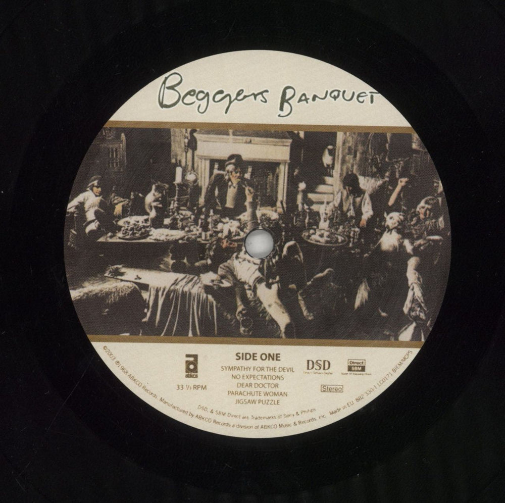 The Rolling Stones Beggars Banquet - Remastered 180 Gram UK vinyl LP album (LP record) ROLLPBE264470