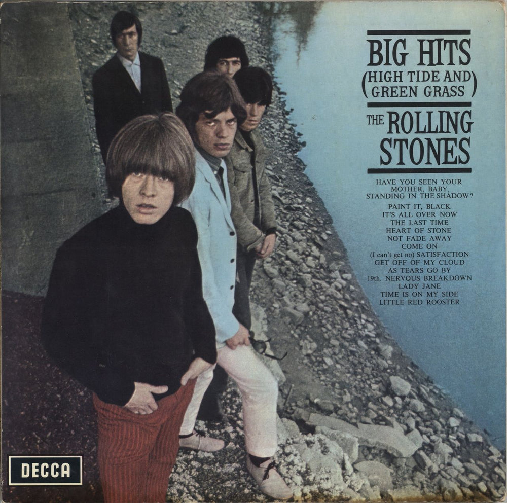 The Rolling Stones Big Hits - 1st - DG - VG UK vinyl LP album (LP record)