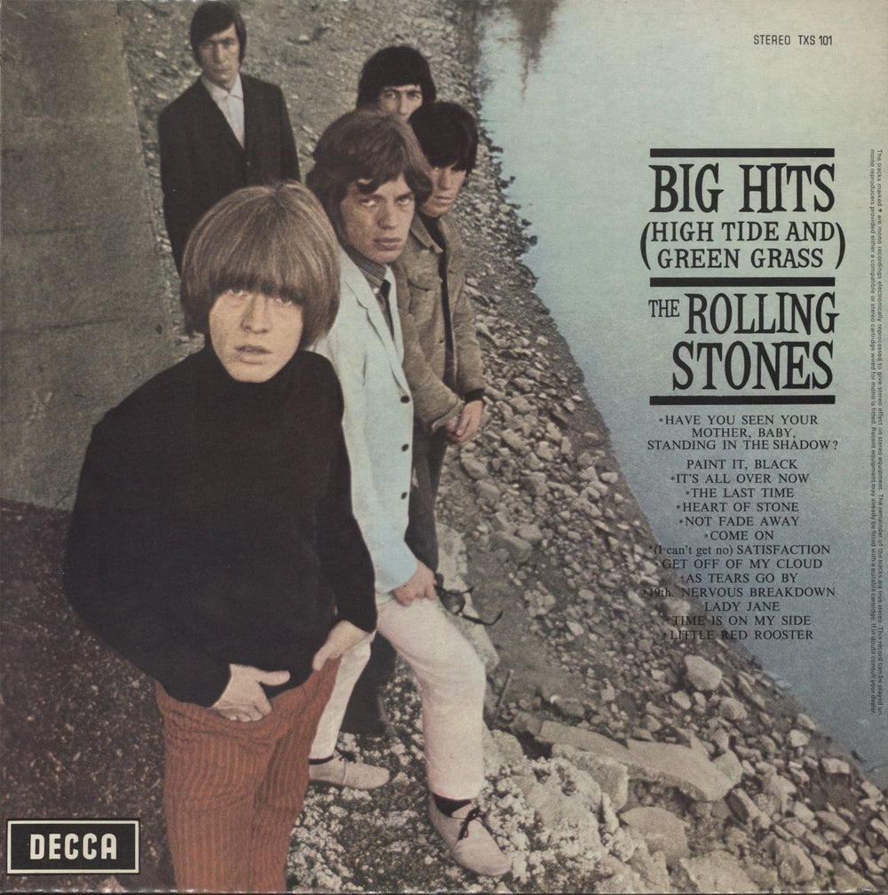 The Rolling Stones Big Hits - 4th - EX UK vinyl LP album (LP record)