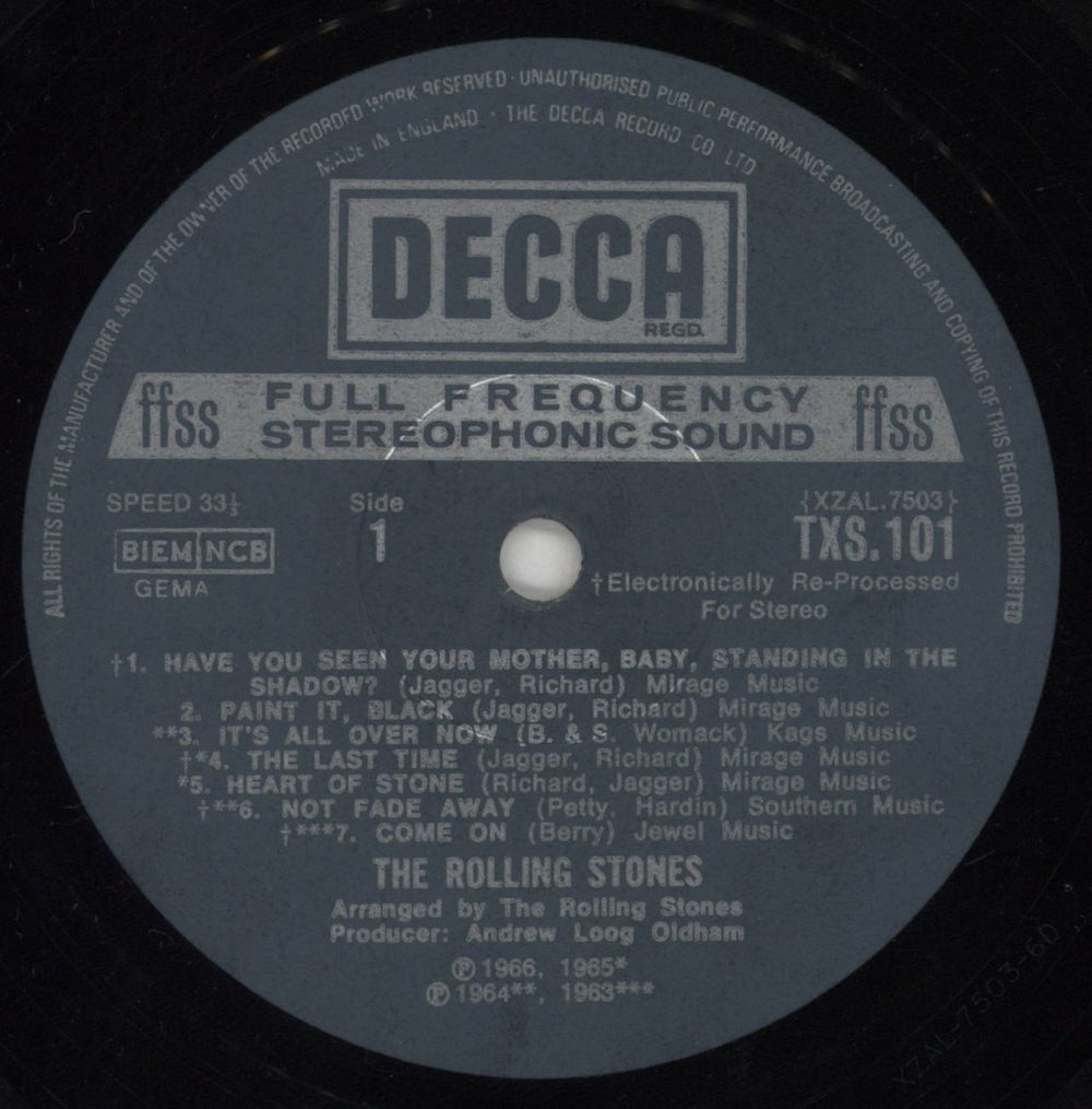 The Rolling Stones Big Hits - 4th - EX UK vinyl LP album (LP record) ROLLPBI158162